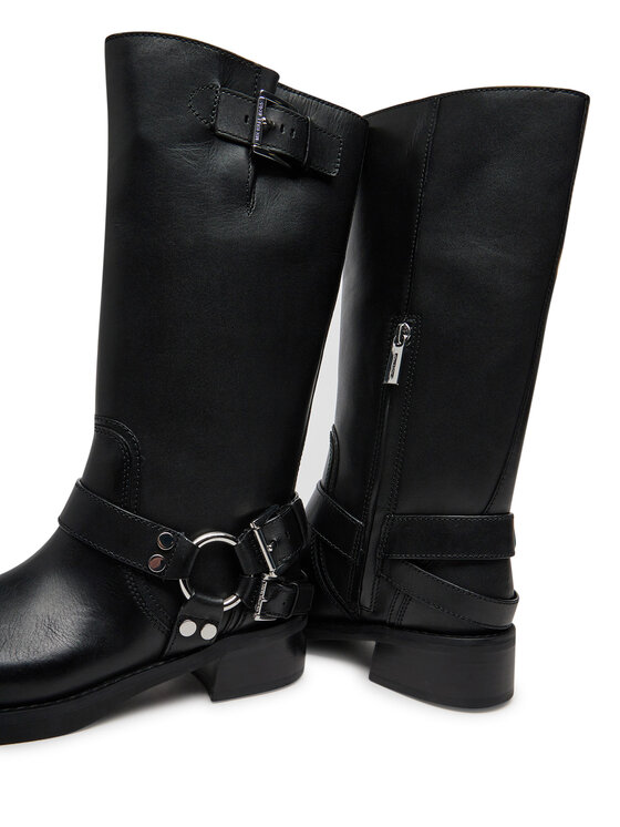 MICHAEL Michael Kors Kozačky ve vojenském stylu MICHAEL Michael Kors 40F4CBFB7L Černá
