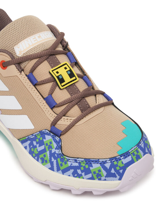 adidas Трекінгові черевики adidas Minecraft Terrex Ax4R Hiking JR1298 Бежевий