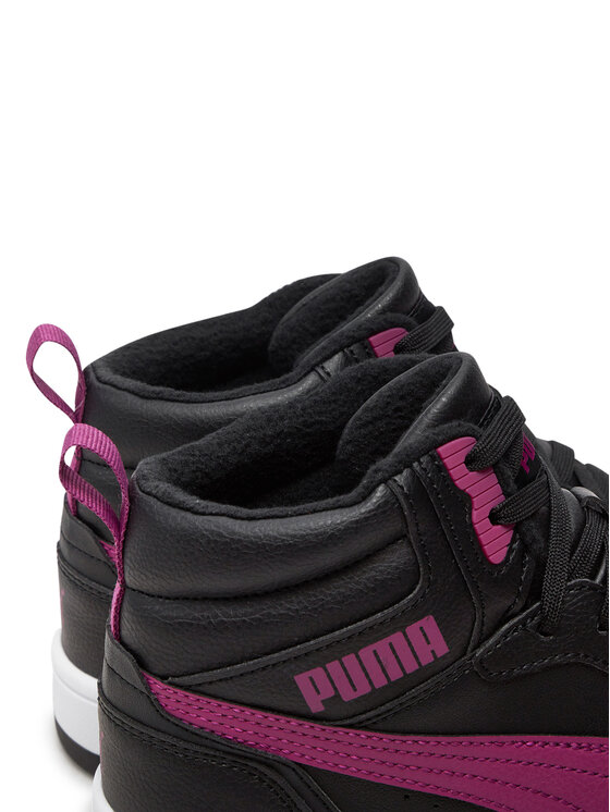 Puma Снікерcи Puma Rebound v6 Mid Wtr Jr 394685 04 Чорний
