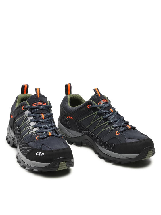 CMP Трекінгові черевики CMP Rigel Low Trekking Shoe Wp 3Q54457 Чорний