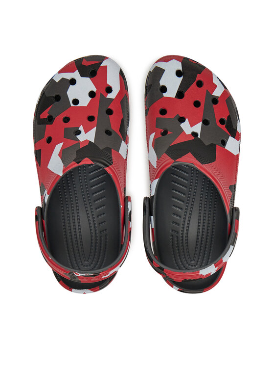Crocs Klapki Crocs Geo Camo Clog 211009 Kolorowy
