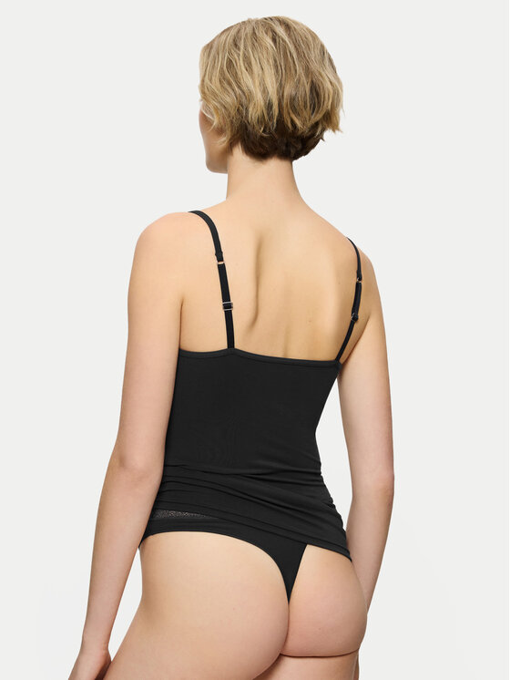 Triumph Triumph Felső Feel Of Modal 10221654 Fekete Slim Fit
