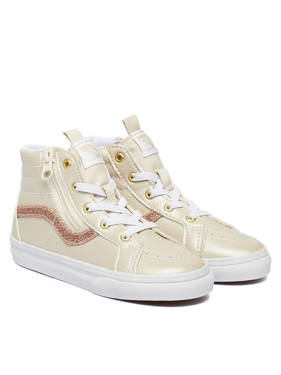 Vans Сникърси Vans SK8-Hi Reissue Side Zip VN0007Q3DJR1 Кремав