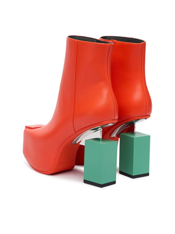 United Nude Ботильйони United Nude Cubist Bootie 1094383616 Оранжевий