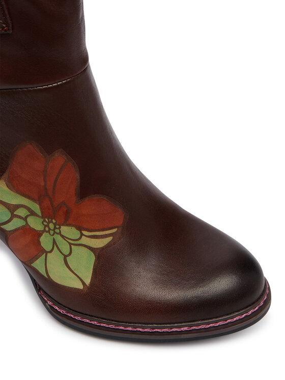 Laura Vita Botines Laura Vita Eleao 002 Marrón