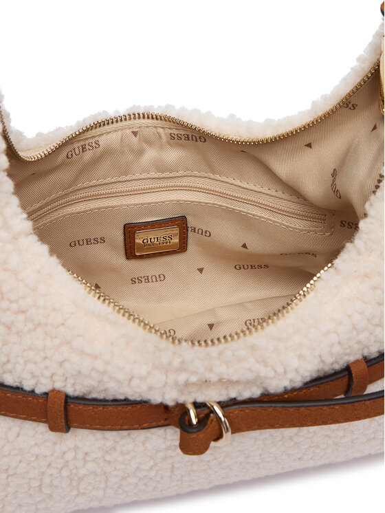 Guess Torebka Guess Taylor Mini HWWS2 32577 Kremowy