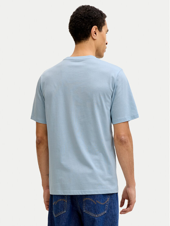 Jack & Jones Jack & Jones Футболка Jjrain Tee Ss Crew Neck 12288097 Блакитний Regular Fit