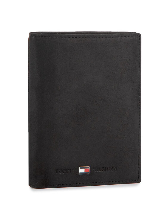 Tommy Hilfiger Novčanik Tommy Hilfiger Johanson N/S Wallet W/Coin Pocket AM0AM00664 Crna