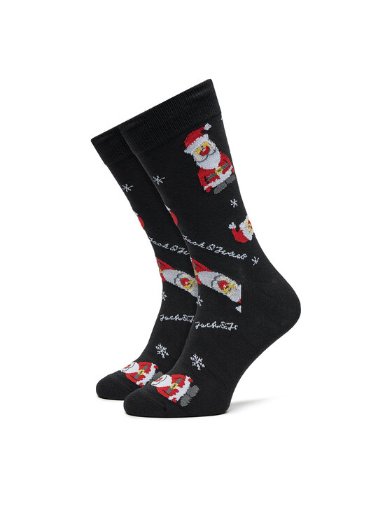 Jack & Jones Довгі шкарпетки Jack & Jones Holly 12266795 Чорний
