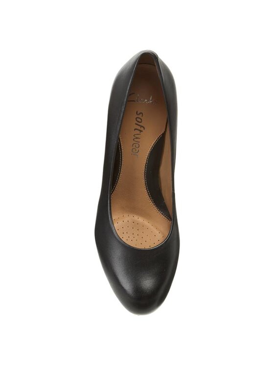 Clarks Magassarkú Clarks Anika Kendra 203543674030 Fekete