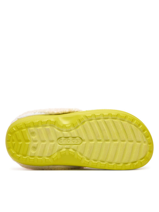 Crocs Natikače Crocs Classic Lined Clog 211688 Zelena