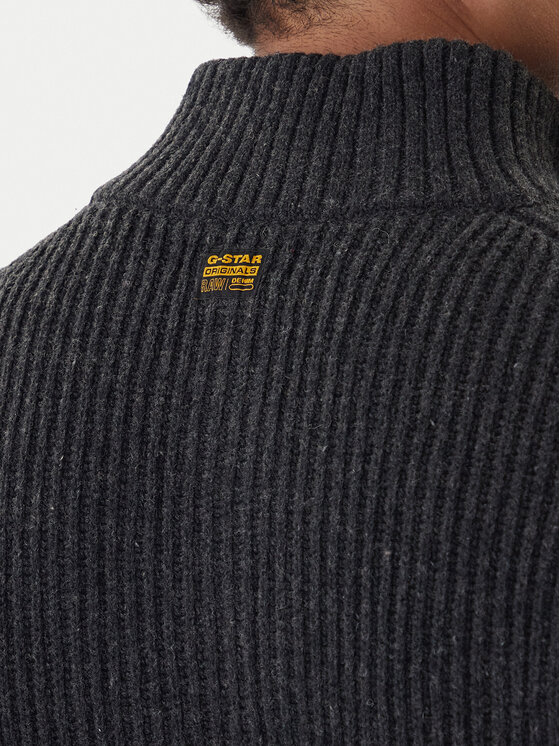 G-STAR G-Star Raw Maglione Essential D23938-E212 Grigio Regular Fit