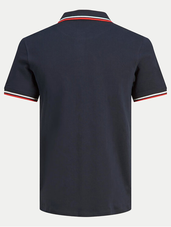 Jack & Jones Jack & Jones Polo Paulos 12136668 Blu scuro Slim Fit