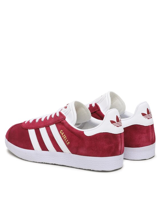 adidas Снікерcи adidas Gazelle B41645 Бордовий