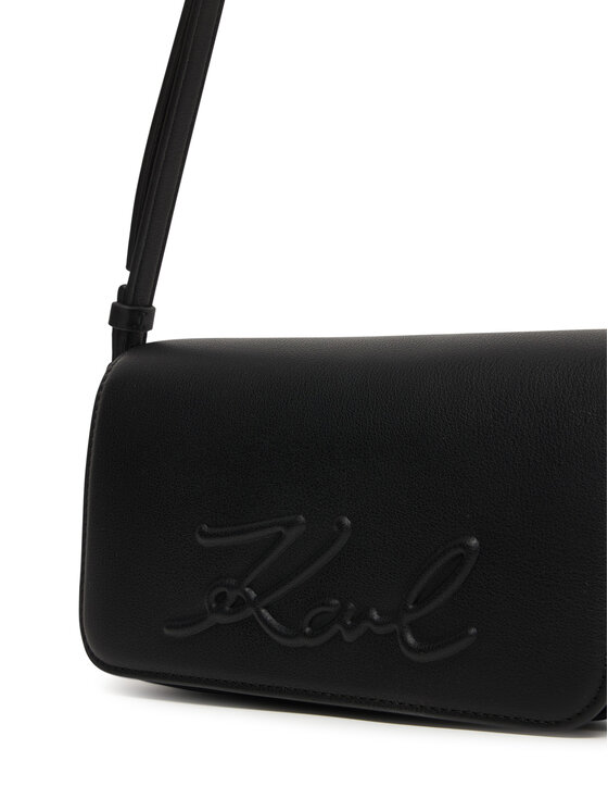 KARL LAGERFELD Táska KARL LAGERFELD B2W30222 Fekete
