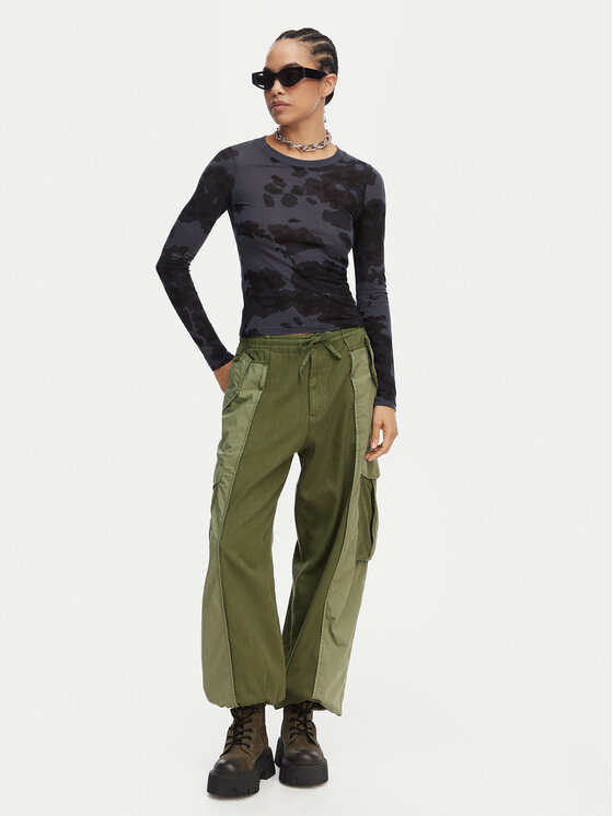 G-STAR G-Star Raw Pantaloni cargo D29010-E519 Verde scuro Straight Fit