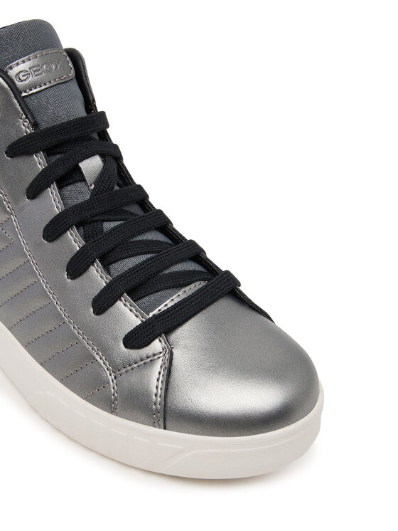 Geox Sneakersy Geox J Mikiroshi J56DVE 000NF C1009 D Stříbrná