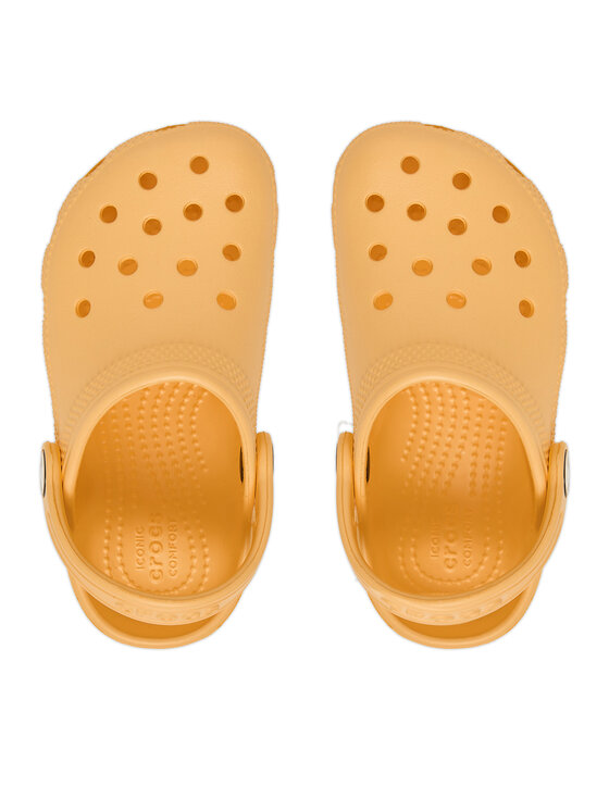 Crocs Шльопанці Crocs Toddler Classic Clog 206990 Оранжевий
