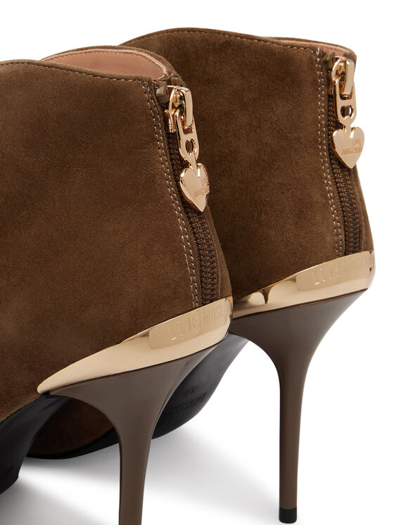 LOVE MOSCHINO Členková obuv LOVE MOSCHINO JA21069G1PJA0218 Béžová