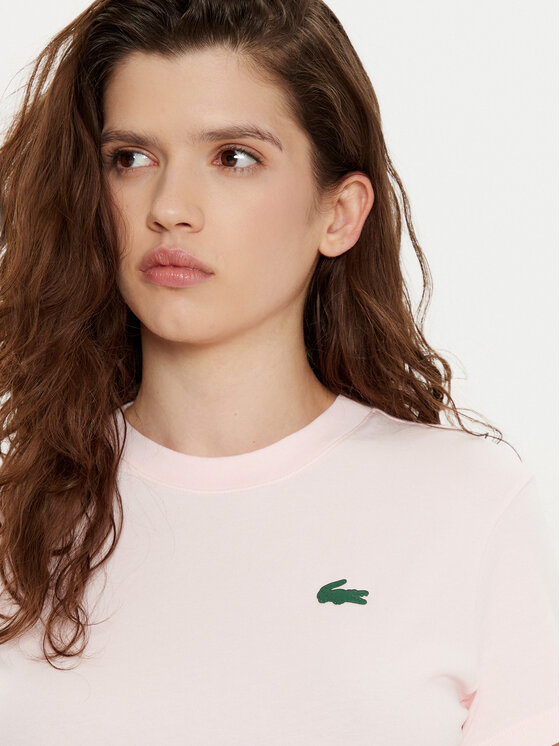 Lacoste Lacoste T-shirt TF9246 Rosa Slim Fit