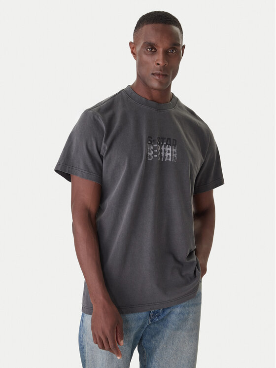 G-Star Raw G-Star Raw Camiseta Multi Logo D26049-C756 Azul Loose Fit