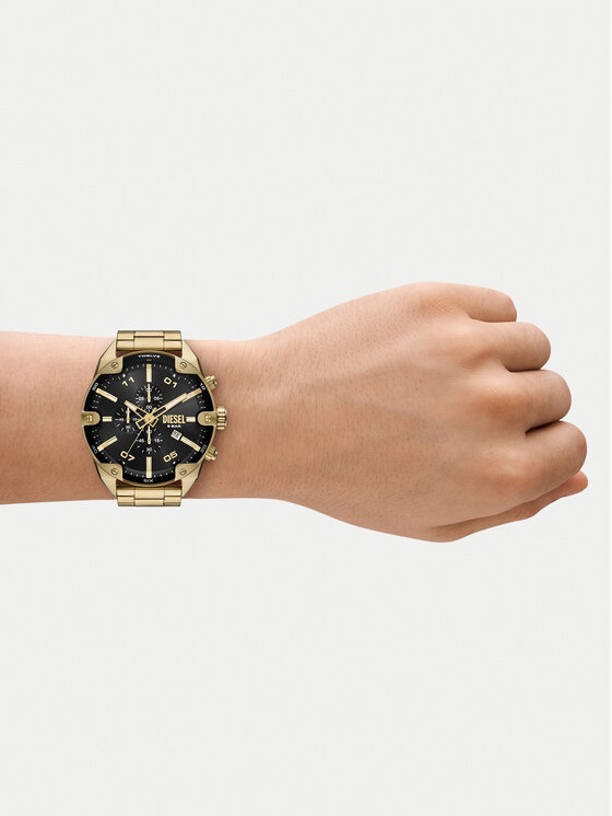 Diesel Годинник Diesel Spiked DZ4678 Золотий