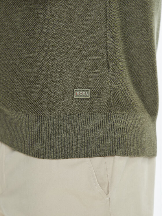 BOSS BOSS Футболка Kencel 50545678 Зелений Regular Fit