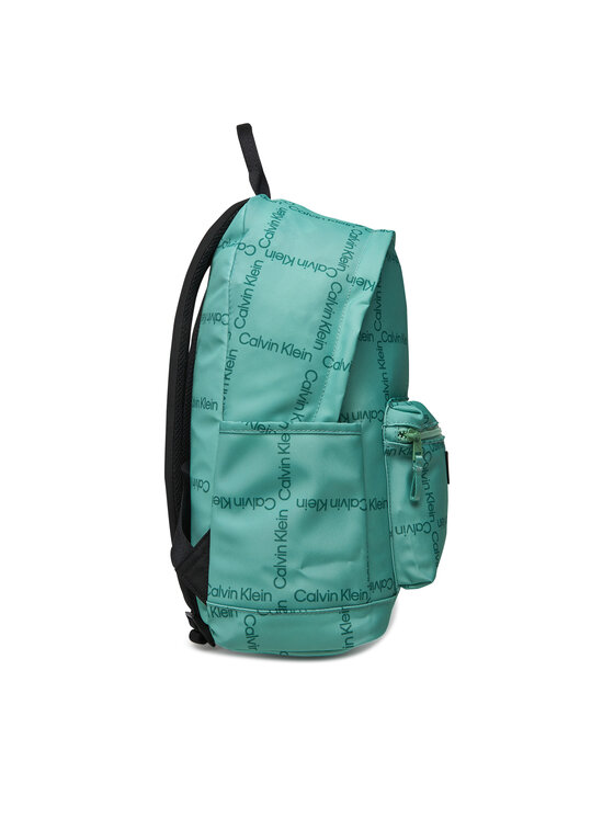 Calvin Klein Jeans Ruksak Calvin Klein Jeans City Grid Aop IU0IU00711 Zelená