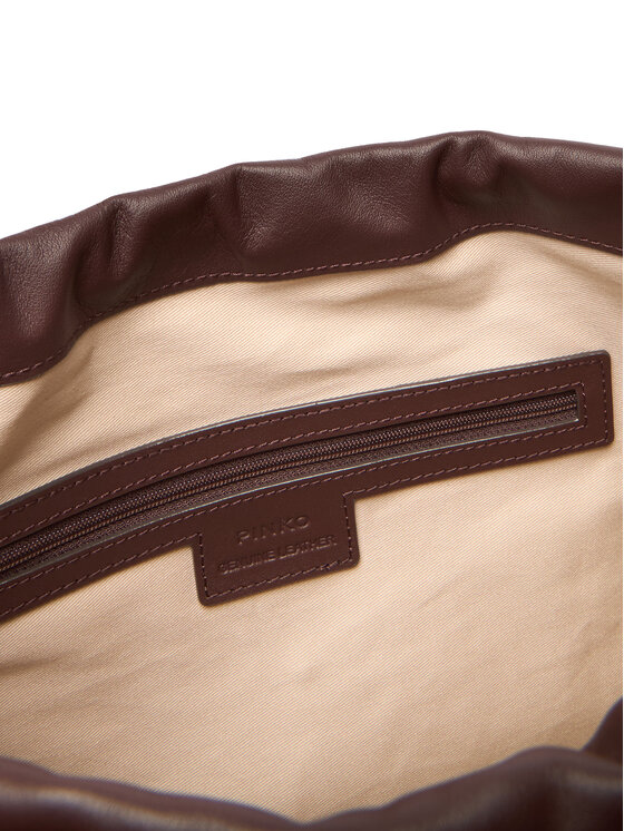 PINKO Torebka PINKO Maxi Clutch+Tracolla SP Al 25-26 PLTT 105825 A0QO Brązowy