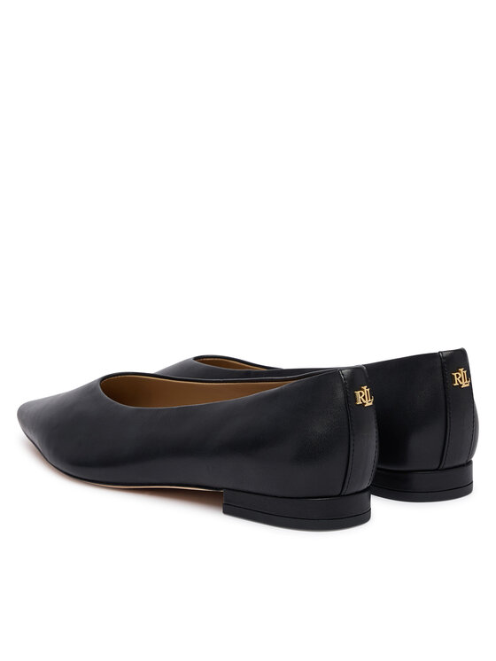 LAUREN RALPH LAUREN Balerina LAUREN RALPH LAUREN Audri 802P18411002 Fekete