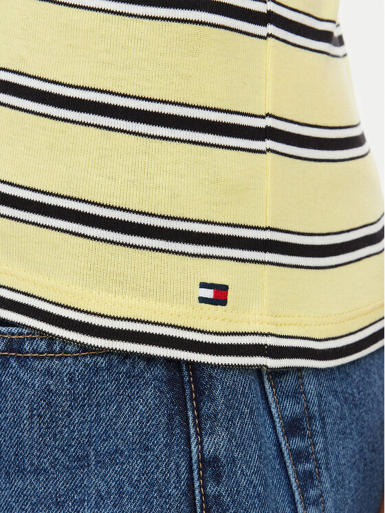 Tommy Hilfiger Tommy Hilfiger Top WW0WW50025 Amarillo Regular Fit