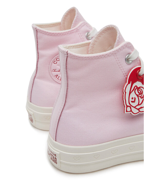 Converse Кеди Converse Chuck Taylor All Star Lift Platform Hearts A13652C Рожевий