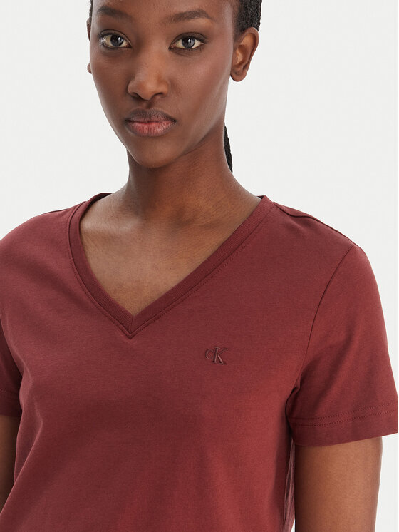 Calvin Klein Jeans Calvin Klein Jeans Camiseta LV047B205G Marrón Relaxed Fit