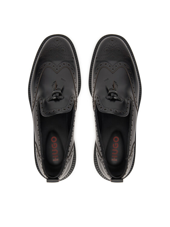 HUGO Poltopánky HUGO Lysander 50548636 Čierna