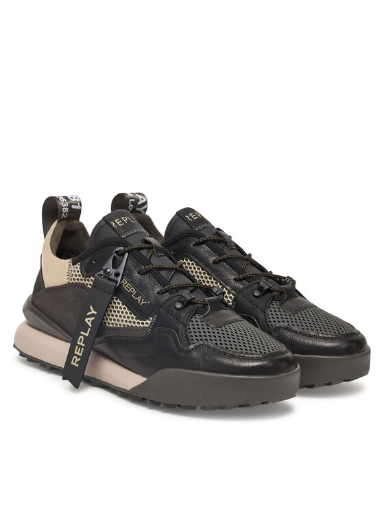 REPLAY Sneakersy REPLAY GMS8L.000.C0017L Černá