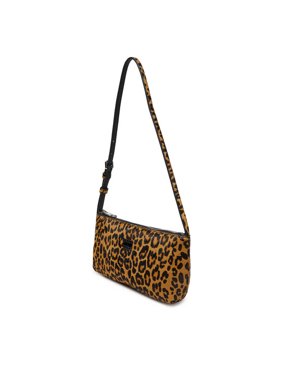 Tommy Jeans Geantă Tommy Jeans Tjw Must Leopard Shoulder Bag AW0AW18008 Portocaliu