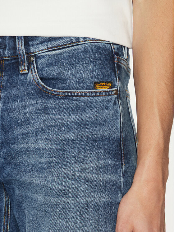G-STAR G-Star Raw Jeans kratke hlače Mosa D24430-C052 C606 Modra Regular Fit