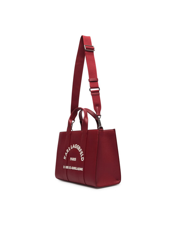 KARL LAGERFELD Torbica KARL LAGERFELD B1W30041 Tamnocrvena