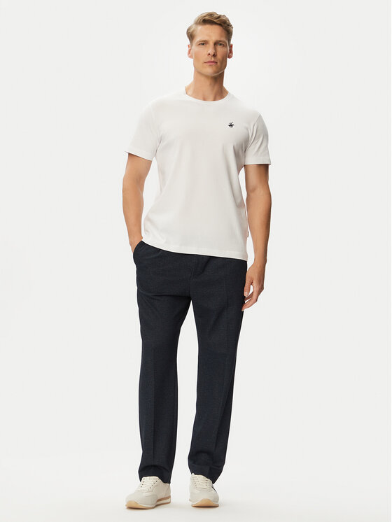 Beverly Hills Polo Club Beverly Hills Polo Club Majica P-SS26M-TS41740 Bela Regular Fit