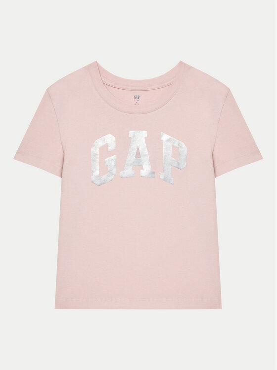 Gap Gap Marškinėliai 628713-00 Rožinė Relaxed Fit