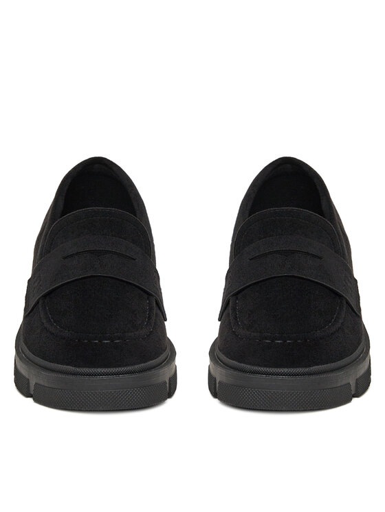 DeeZee Loafersy DeeZee LZP01 Černá