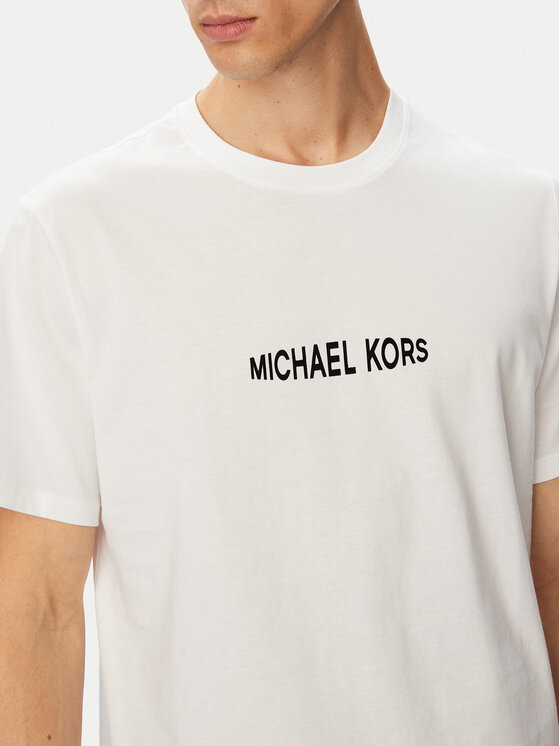 MICHAEL Michael Kors MICHAEL Michael Kors Camiseta CF6535WFV4 Blanco Regular Fit