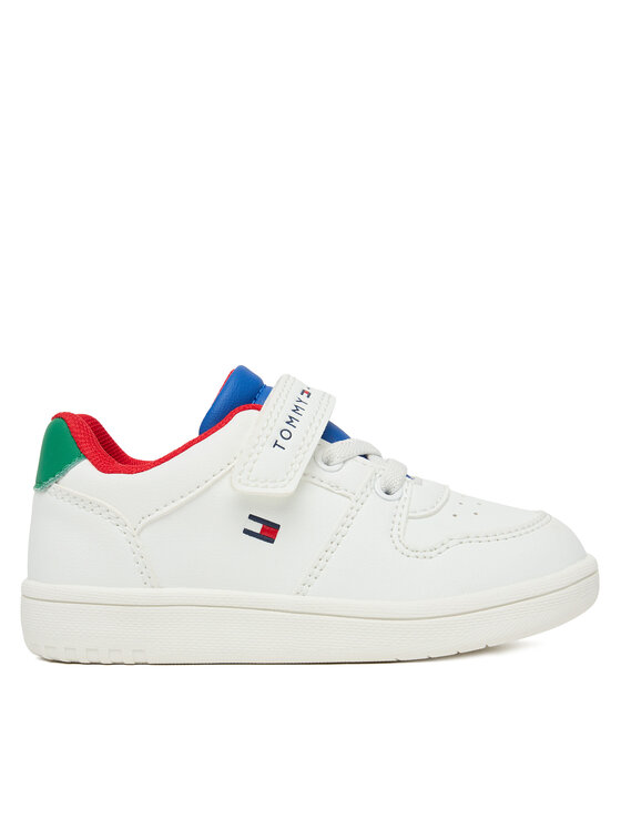 Tommy Hilfiger Sneakersy Tommy Hilfiger T1X9-34344-1355 M Biały