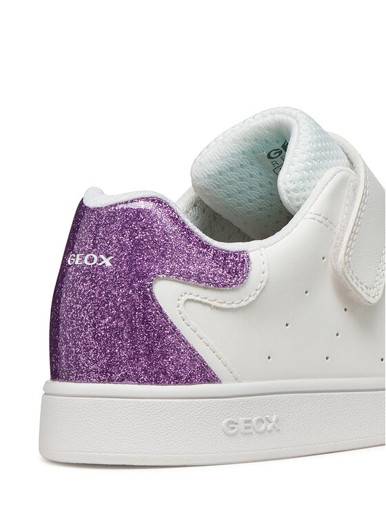 Geox Sneakersy Geox J Eclyper Girl J36LRA 0BCKC C0761 S Biały
