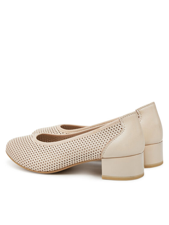 Caprice Pantofi Caprice 9-22501-44 Écru