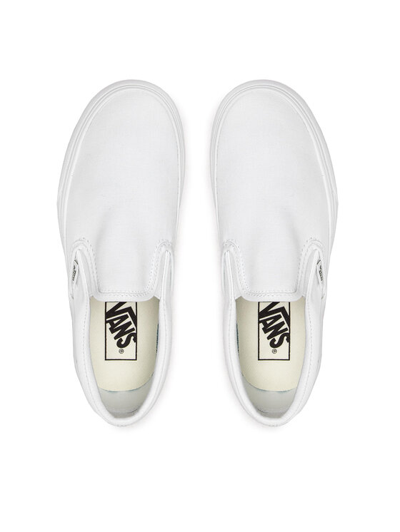 Vans Гуменки Vans Classic Slip-On P VN0A3JEZW001 Бял