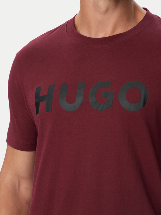 HUGO HUGO Camiseta Dulivio 50467556 Guinda/burdeos Regular Fit