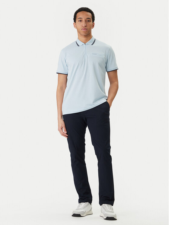 Jack & Jones Jack & Jones Polo Fusion 12289953 Celeste Regular Fit