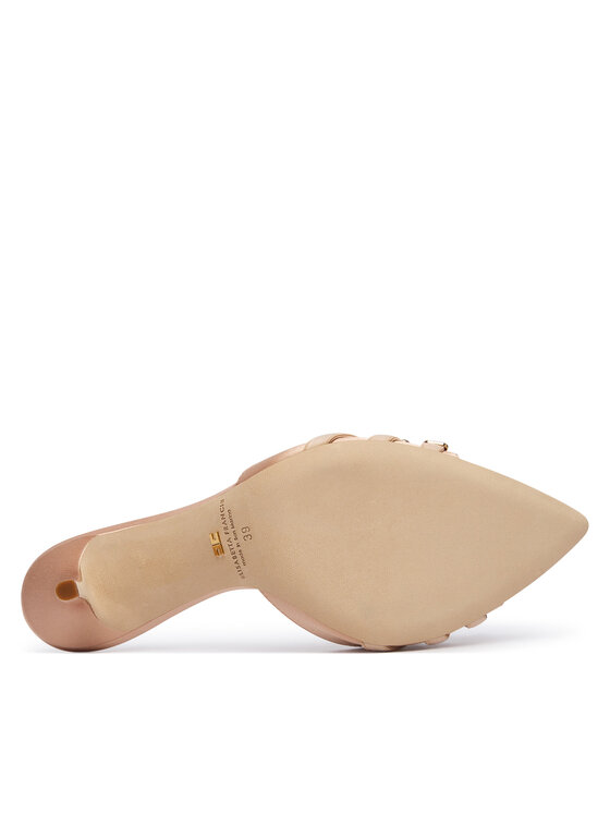 Elisabetta Franchi Шльопанці Elisabetta Franchi SA-76L-62E2-V500 Бежевий