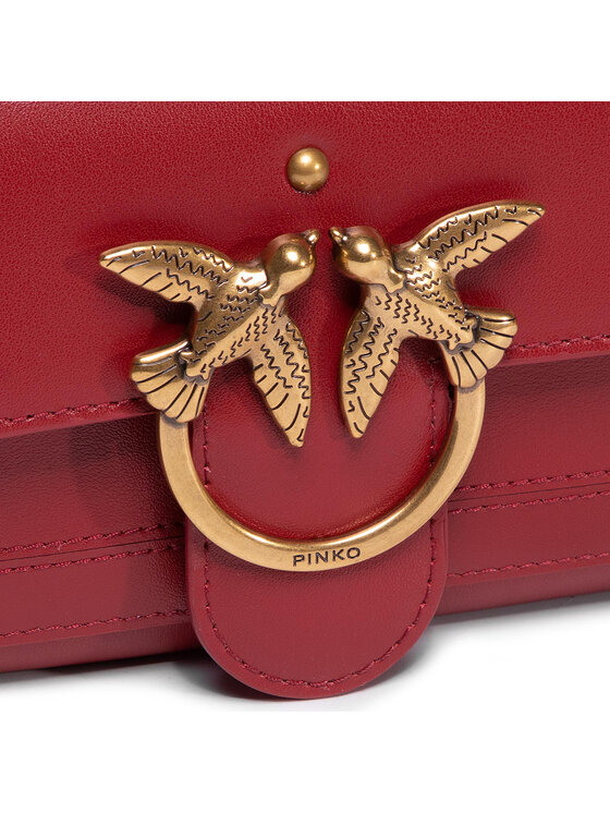 PINKO Сумка Pinko Love Wallet Simply 2 C AI20-21 PLTT 1P21SF Y6JC Червоний